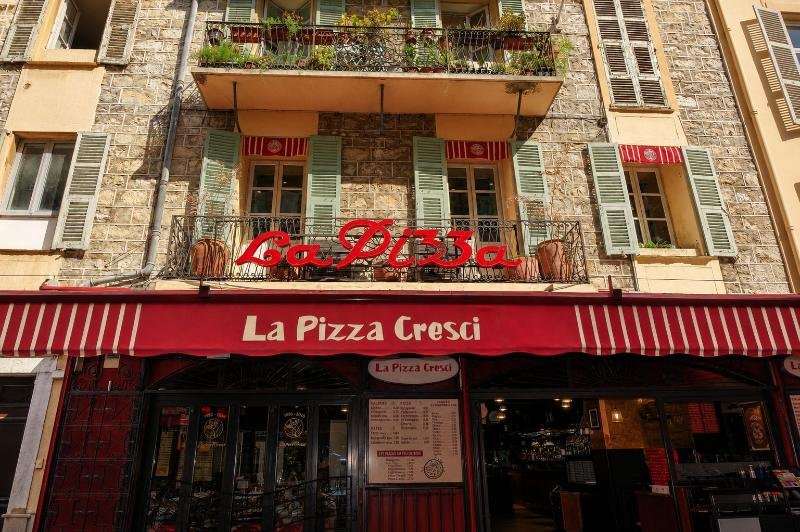 Enseigne de façade · Pizza Cresci