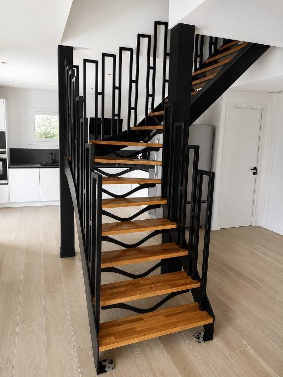 Escalier et garde-corps