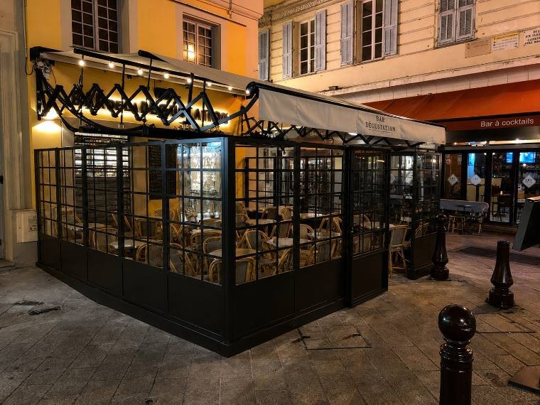 Fermeture de terrasse · Bar