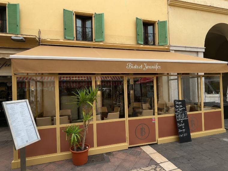 Fermeture de terrasse · Bistrot Jennifer