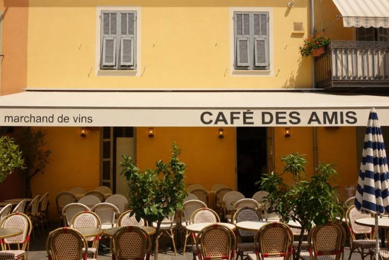 Store banne · Café des Amis