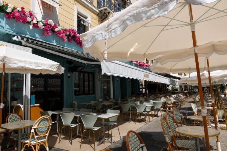 Aménagement de terrasse · Magenta
