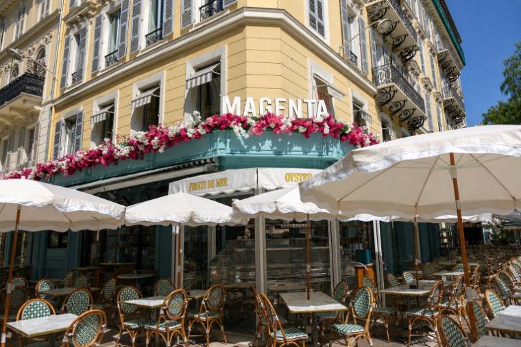 Aménagement de terrasse · Magenta